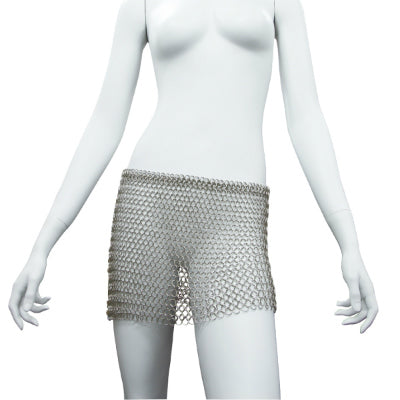 Chain Mail Mini Skirt