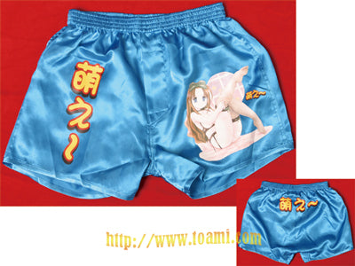 Moe Picture Trunks Blue 1