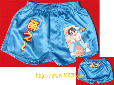 Moe Picture Trunks Blue 2