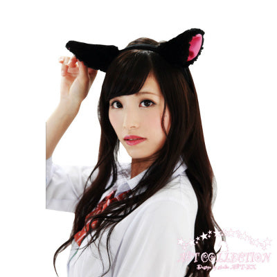 Fluffy Cat-Ear Headband