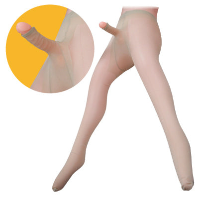 Mens Panty Stockings Beige