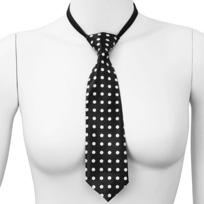 Zipper Short Necktie