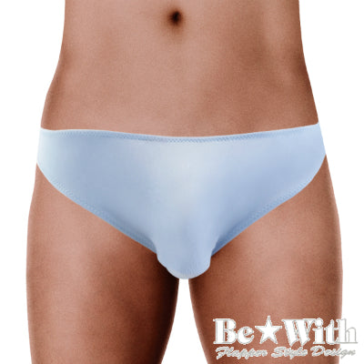 Unisex Gingham Ribbon Panty Sky Blue