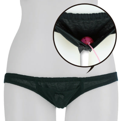 Lowrise Shorts With Rotor Pocket And Ribbon Charm L Black