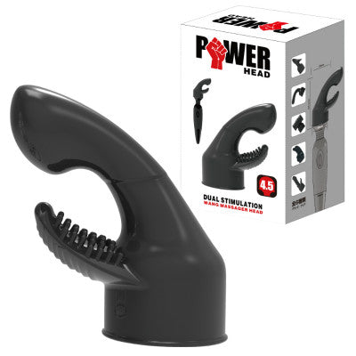 Power Head Dual Stimulation Black