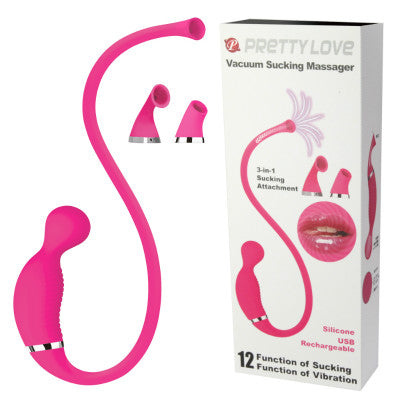 Pretty Love Vacuum Sucking Massager