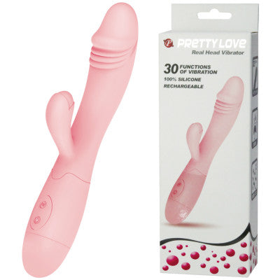 Pretty Love Real Head Vibrator