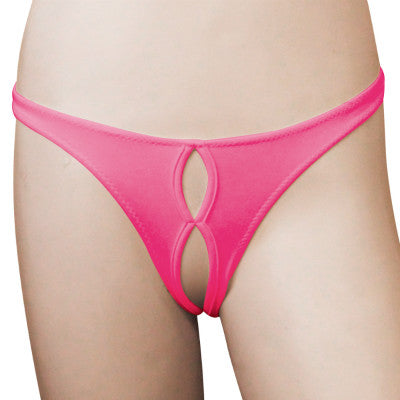 2Way Stretch Crotch Split Half Back Rose