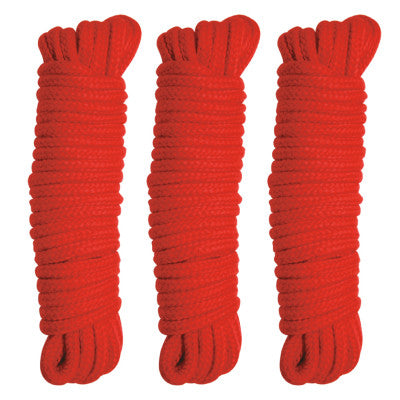 Sm-Vip Vivid Red Rope 3 Piece Set