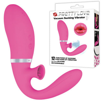 Pretty Love Vacuum Sucking Vibrator F