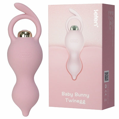 Leten Baby Bunny Twin Egg