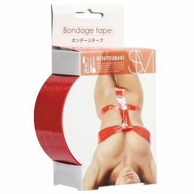 Red Camellia Benitsubaki Bondage Tape 15M Red