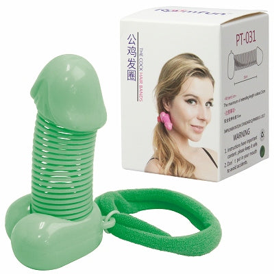 Sexy Cock Hairband Green