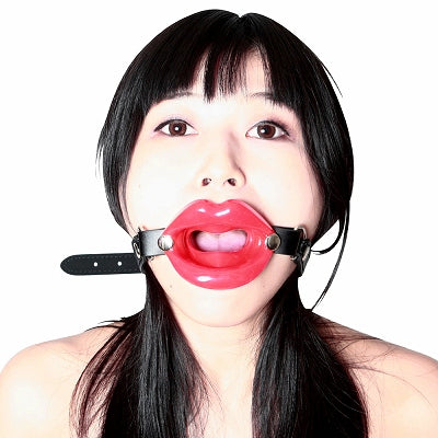 Sm-Vip Lip Opening Ring Gag Red