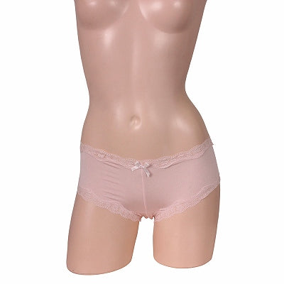 The First Step To Stylish Polishing: Low-Rise Hip-Up Shorts Pink