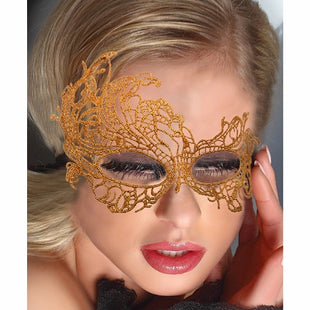 Metallic Asymmetry High Sensitivity Eye Mask Gold