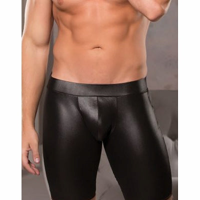 Temptation Man Long Boxer Briefs Black