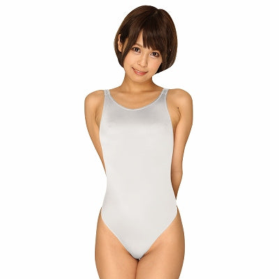 2Way Stretch Standard Popular Swimming Suit White