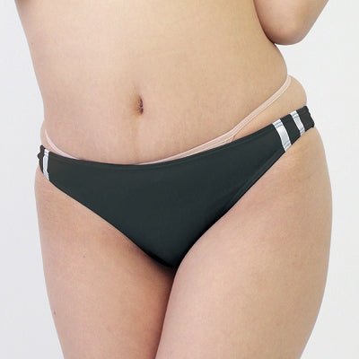 2Way Stretch Bloomer Half Back Black