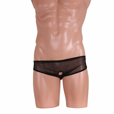 Physical Beauty Emphasis Mens Brief With Cut-Outs