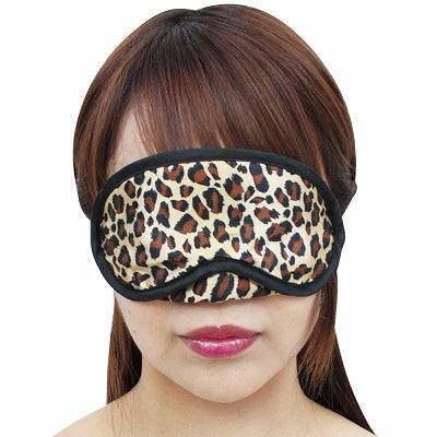 Leopard Eye Mask With Nose Piece