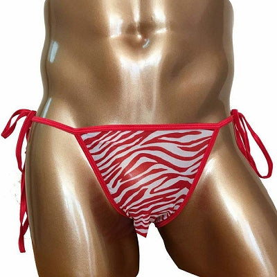 Baddaddy Rope Pants Zebra Red