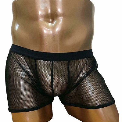 Baddaddy Sexy Lace T-Back Trunks Black