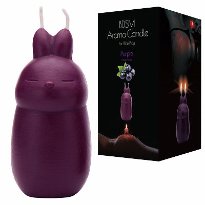 Bdsm Aroma Candle Purple (Cassis)