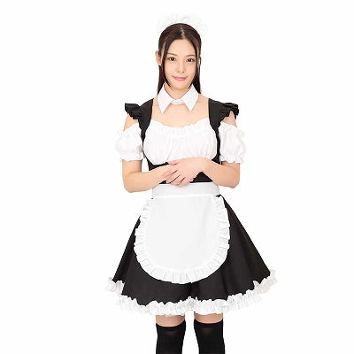 Text: Gal Likes Maid Outfit