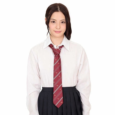 Red Cute School Necktie