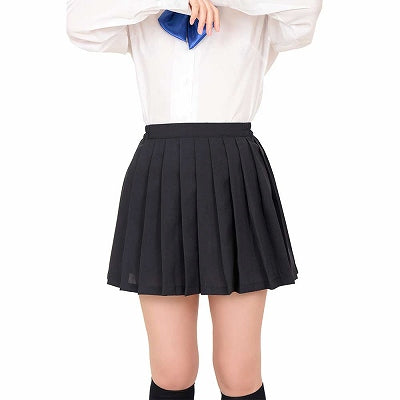 Costume Pleated Skirt Navy