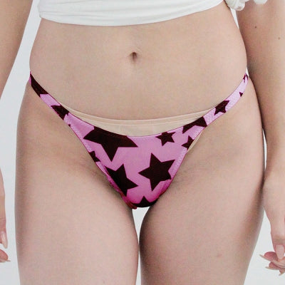 Stretch Star Half Back Pink