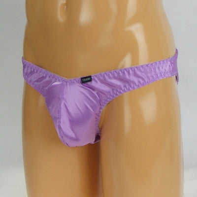 Mens High Gloss Stretch Full Seam Full Back Purple