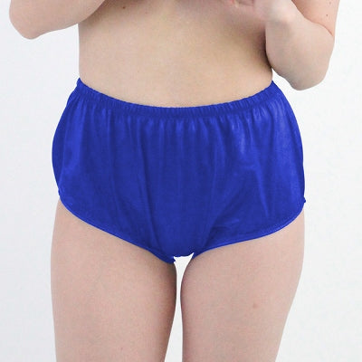 Unisex Gloss Stretch Deep Bloomers Blue