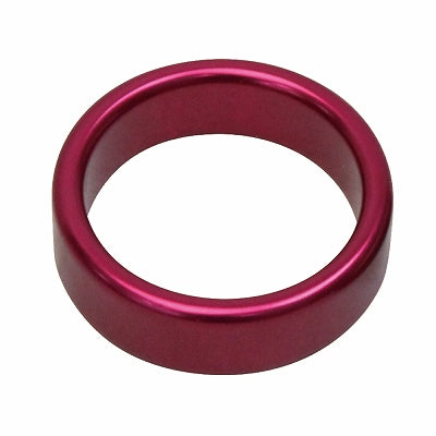 Metal Wide Cock Ring S 40Mm Red