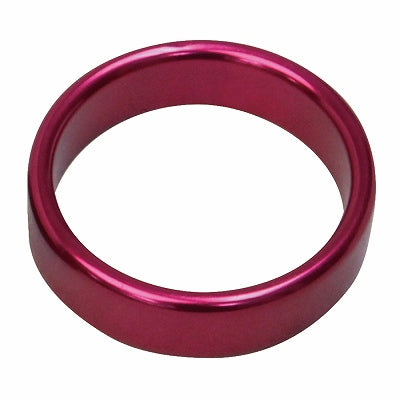 Metal Wide Cock Ring L 50Mm Red