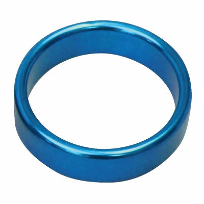 Metal Wide Cock Ring L 50Mm Blue