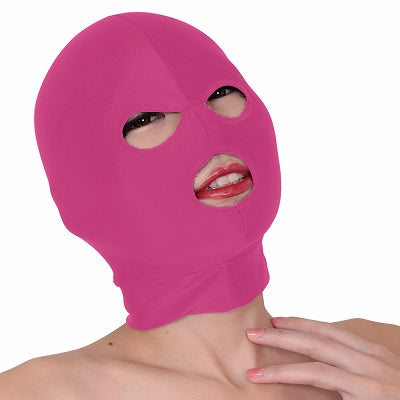 Mind Bind full Face Open Mouth Mask pink