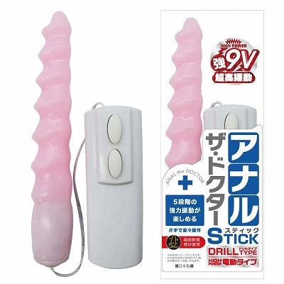 Anal The Doctor Stick Drill Type Electric Pink