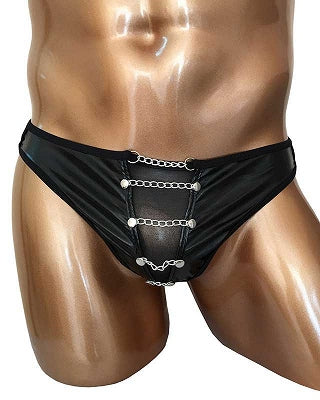 Baddaddy Stopper Chain Shorts Black