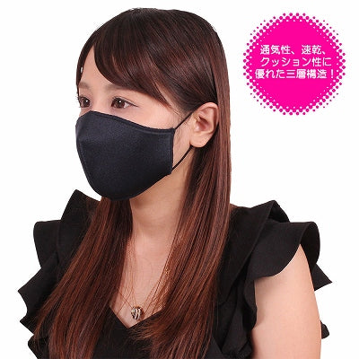 Japanese Made Cool Mesh Mask Navy