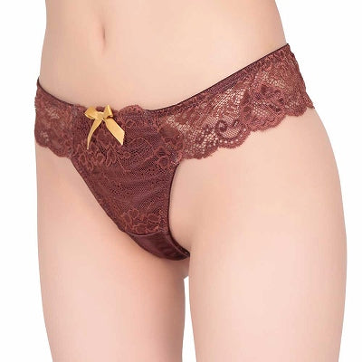 Bitter Chocolate Scented Sexy T-Back Panty