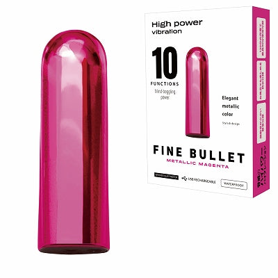 Fine Bullet Metallic Magenta