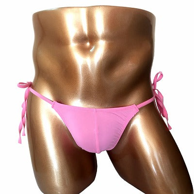 Baddaddy Mens String Panties (Him001) Pink