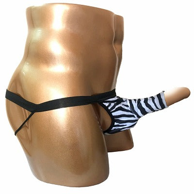 Baddaddy Face Revealed Pole Pants (P-010) Zebra