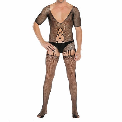 Mens Stocking One-Piece Bodystocking