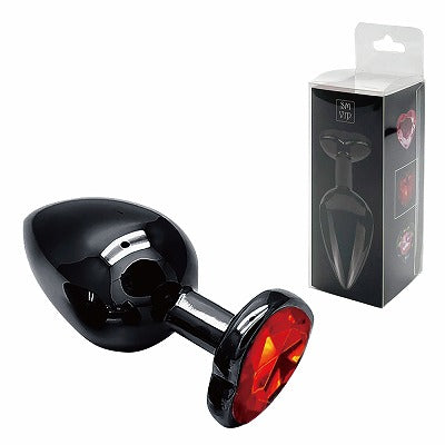 Sm-Vip Black Heart Plug Red L