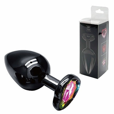 Sm-Vip Black Heart Plug Rainbow L