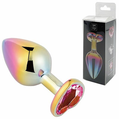 Sm-Vip Multicolor Heart Plug Pink M