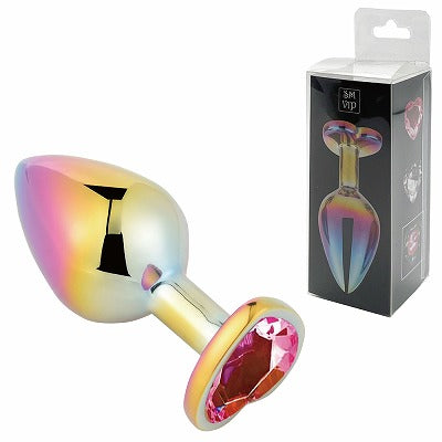 Sm-Vip Multicolor Heart Plug Pink L